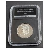 1999 S Kennedy Half Dollar Proof 90% Silver