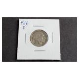 1916 D Buffalo Nickel