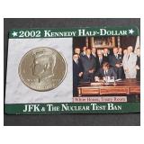 2002 JFK Half Dollar "Radio & Television Address"