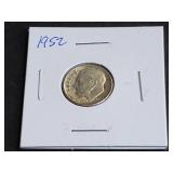1952 Roosevelt Dime