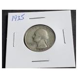 1935 Washington Quarter