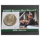 2007 JFK Half Dollar Address to Irish Parliament