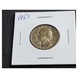 1951 Washington Quarter