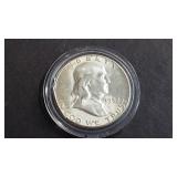 1952 S Franklin Half Dollar