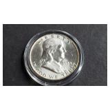 1954 D Franklin Half Dollar