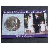 2018 Kennedy Half Dollar "Camelot The Musical"