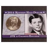 2014 D Kennedy Half Dollar "Campaign Speech"