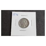1936 Buffalo Nickel
