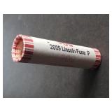 2009 P Lincoln Cent Formative Years Original Roll