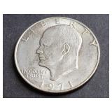 1971 Eisenhower Dollar