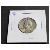 1961 Washington Quarter
