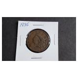 1835 Coronet Head Large Cent