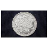 1920 UN Peso From Mexico 72% Silver