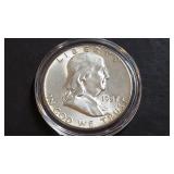 1957 Franklin Half Dollar