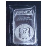 APMEX 5 Ounce .999 Silver Bar