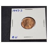 1947 S Lincoln Wheat Cent High Grade