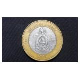 2004 100 Peso Estado de Oaxaca 92.5% Silver Center