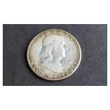 1951 Franklin Half Dollar