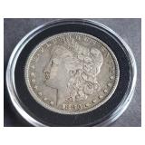 1883 O Morgan Silver Dollar