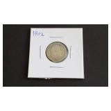 1902 Six Pence From Great Britain 92.5% Silver