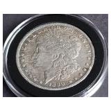 1890 O Morgan Silver Dollar