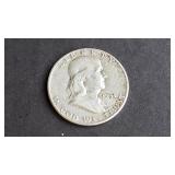 1951 Franklin Half Dollar