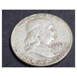 1953 Franklin Half Dollar