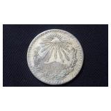 1922 UN Peso From Mexico 72% Silver