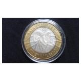 2005 100 Peso Baja California 92.5% Silver Center