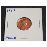 1957 Lincoln Wheat Cent High Grade