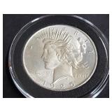 1925 Peace Silver Dollar