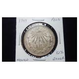 1944 UN Peso from Mexico 72% Silver