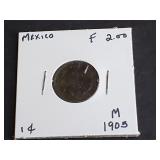 1903 1 Centavos From Mexico