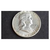 1957 Franklin Half Dollar