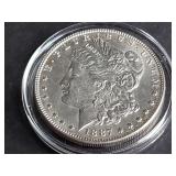 1887 Morgan Silver Dollar High Grade
