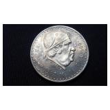 1947 UN Peso from Mexico 50% Silver