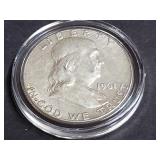 1961 Franklin Half Dollar