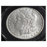 1901 O Morgan Silver Dollar