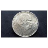 1948 UN Peso from Mexico 50% Silver