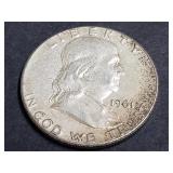 1961 Franklin Half Dollar