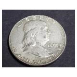 1961 D Franklin Half Dollar