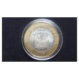 2005 100 Peso Coahuila 92.5% Silver Center