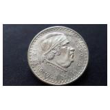 1948 UN Peso from Mexico 50% Silver