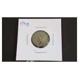 1938 Six Pence From Great Britain 50% Silver