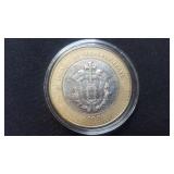 2003 100 Pesos Veracruz 92.5% Silver Center