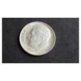 1964 Roosevelt Dime