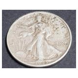 1943 Walking Liberty Half Dollar