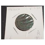 1891 Mo 1 Centavos From Mexico