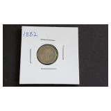 1882 Three Pence From Great Britain 92.5% Silver