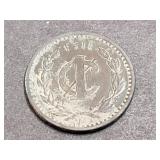 1911 1 Centavos From Mexico